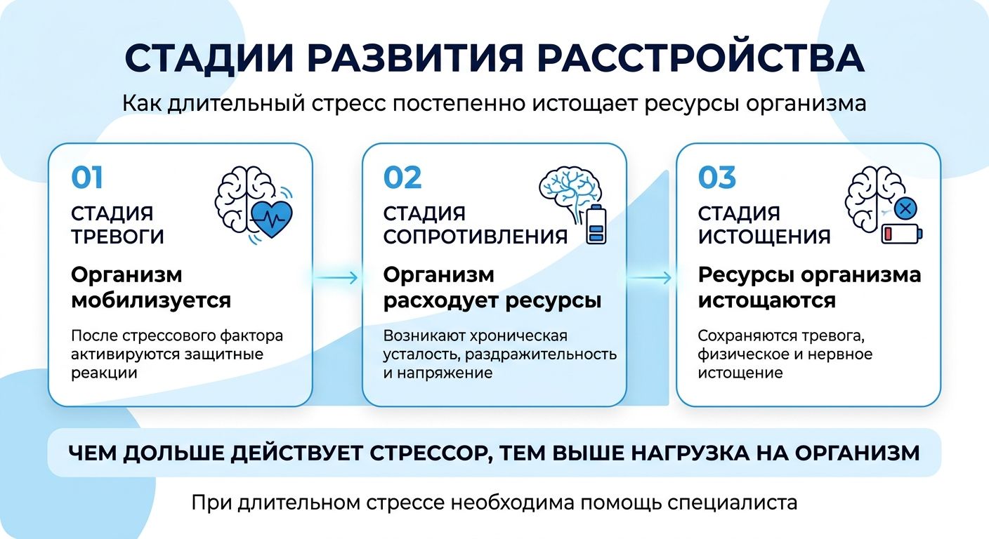 Лечение стресса в Ардоне инфографика